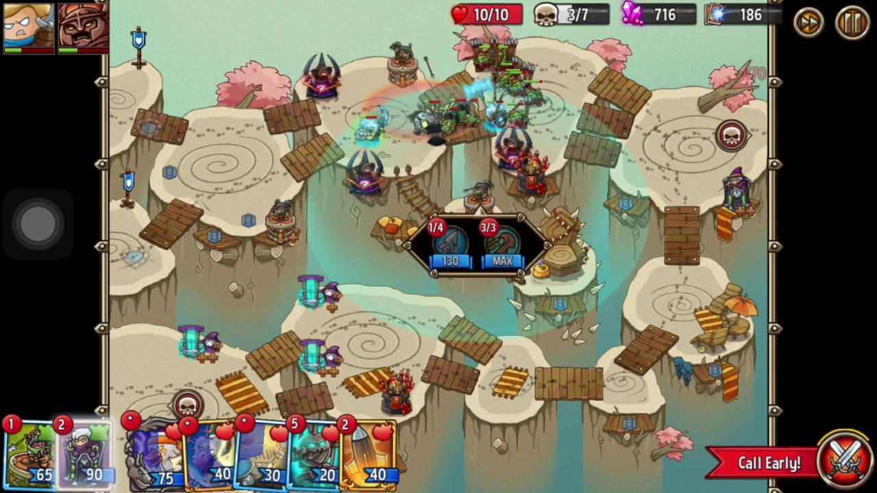 Treetops of the Orc King Level 50 - Crazy Kings - 3 Stars