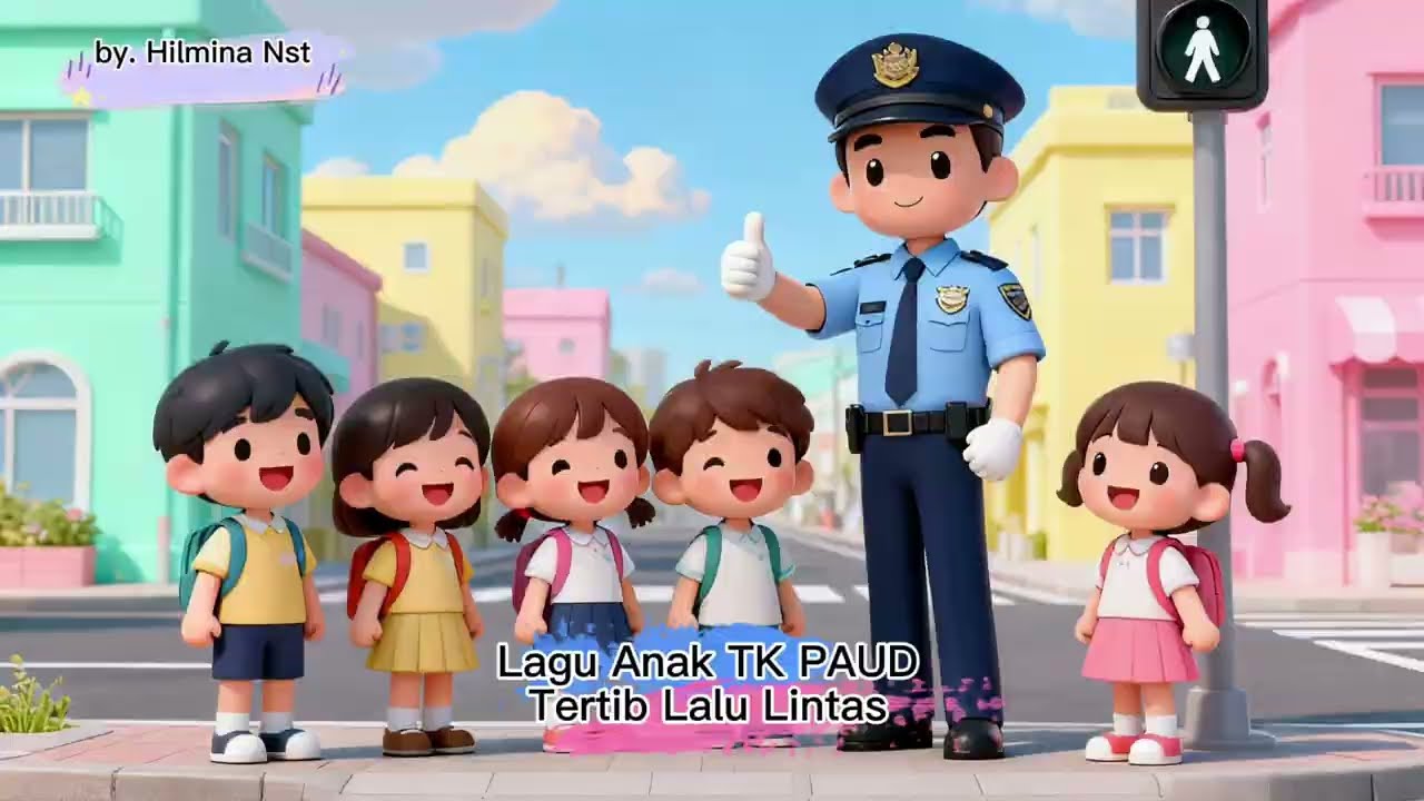 Lagu Anak TK PAUD Tertib Lalu Lintas Terbaru 2026