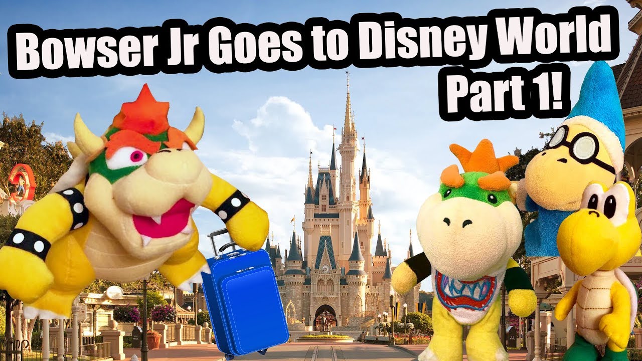 SMF Vacation: Bowser Jr Goes to Disney World Part 1!