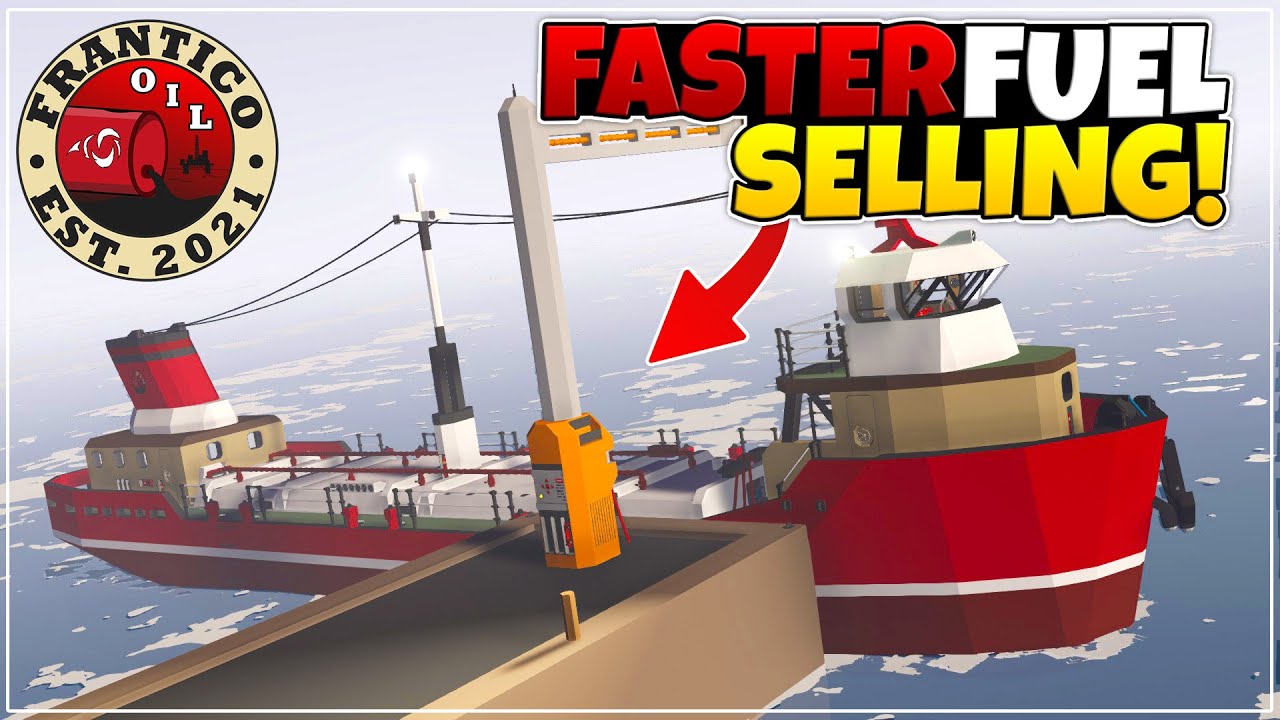 SELLING FUEL IS 3X FASTER! - Frantico Oil Career 2 - Stormworks - Part 14