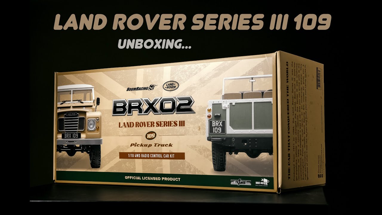 НОВАЯ МОДЕЛЬ!!! BRX02 LAND ROVER SERIES III109. ВСТУПЛЕНИЕ... 