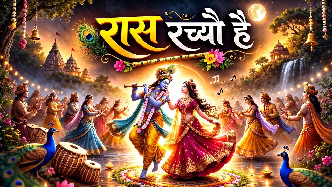 रास रच्यो है।❤️💐