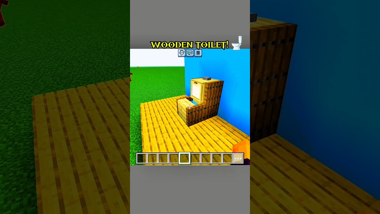 🚽 Wooden Toilet Design | Creative & Funny Build! 🌲#WoodenToilet #CreativeBuild #FunnyDesign