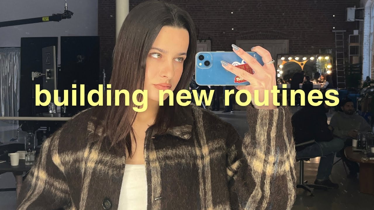 building new routines, g&acirc;nduri despre viitor & media i'm consuming 