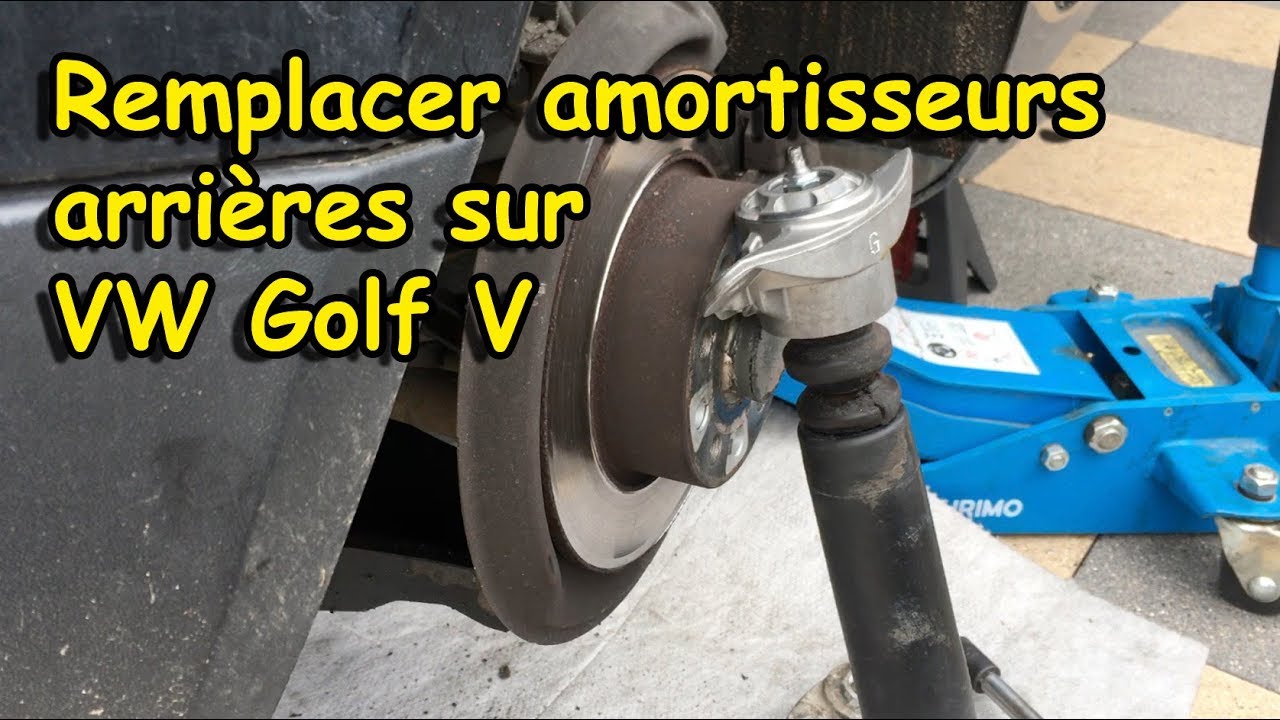 [COMMENT REMPLACER LES AMORTISSEURS ARRIÈRES SUR GOLF V]