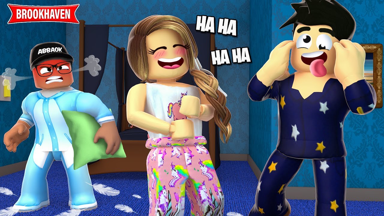 MUTTER l&auml;dt MOBBER zur &Uuml;BERNACHTUNGS-PARTY ein)! Brookhaven Roblox Deutsch