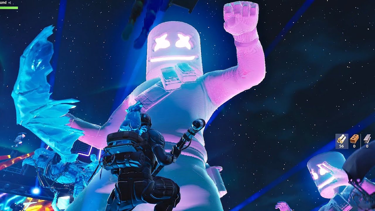 Marshmello Concert In Game Event - Fortnite Battle Royale (No Commentary)