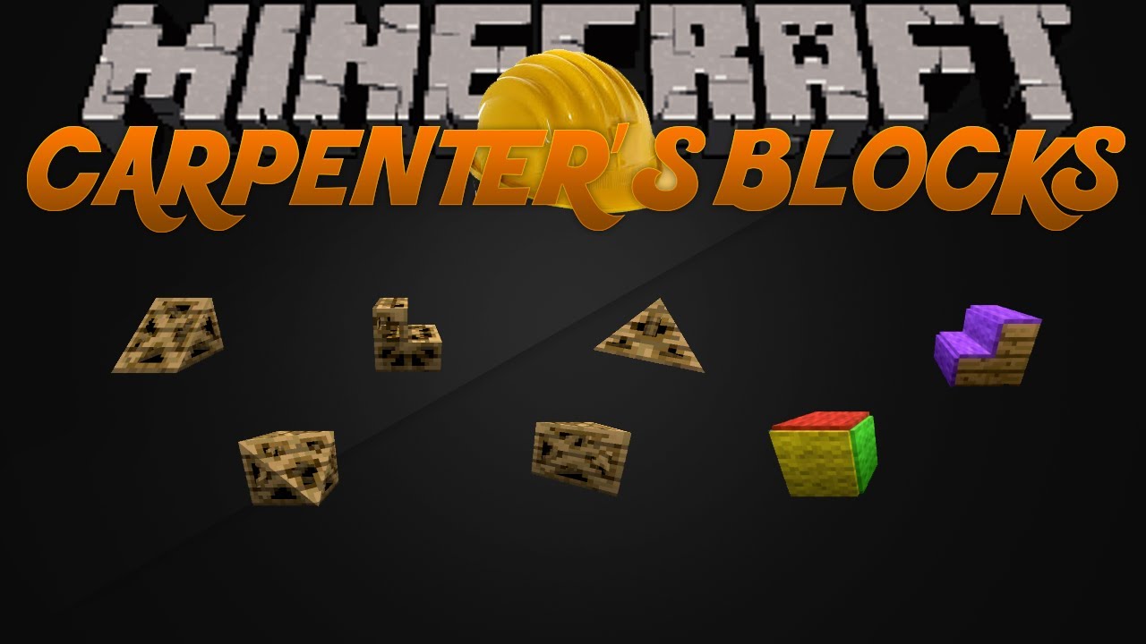 Minecraft Mod Showcase | Carpenter's Blocks Mod [1.6.2] | EVERYTHING LAPIS!! (HD)