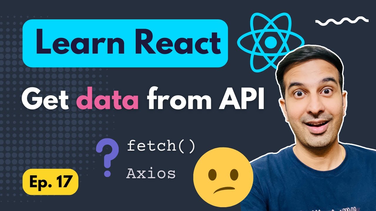 How to get data from API in React? 🙄 #reactjs
