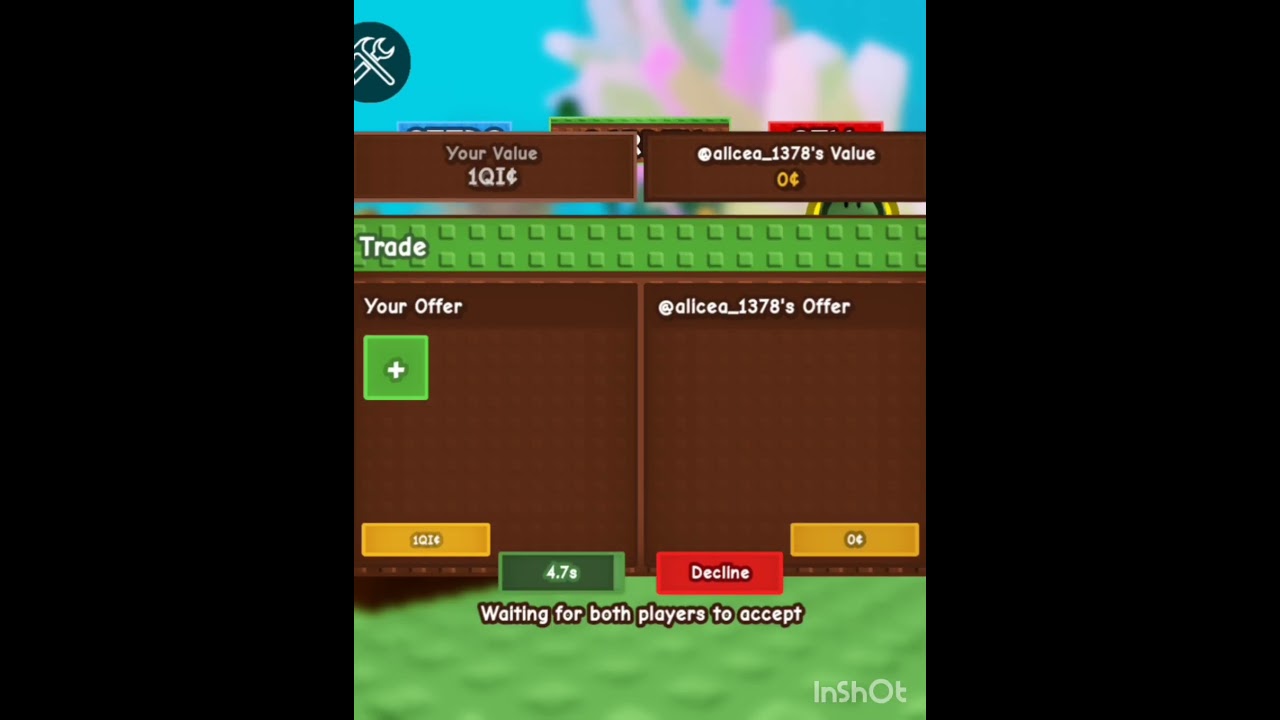 THEY CAN DECLINE THIS OFFER #roblox #growagarden #gaming #jandal #games #dropsenabled