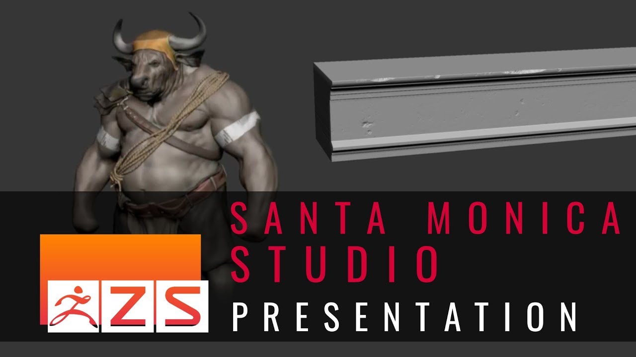 Production Character & Environment Workflows in ZBrush with Santa Monica Studio