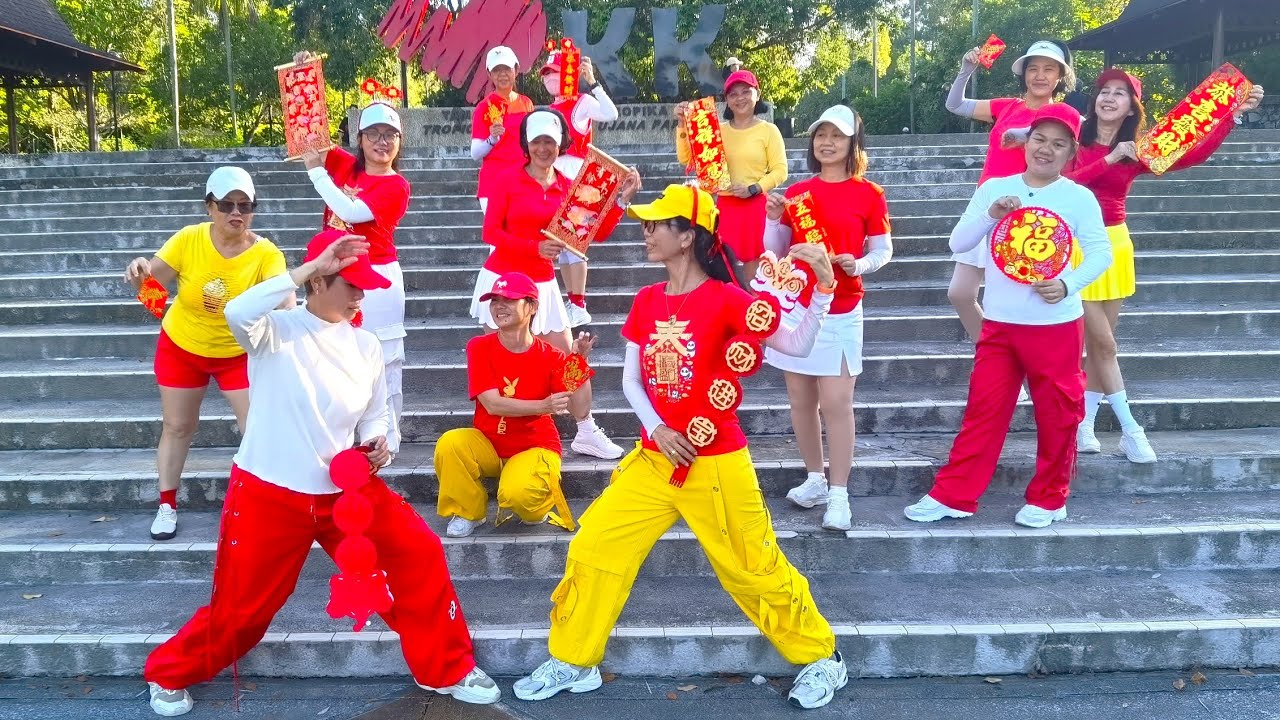 福气马上来 Good Fortune Is Comming Soon - LINE DANCE