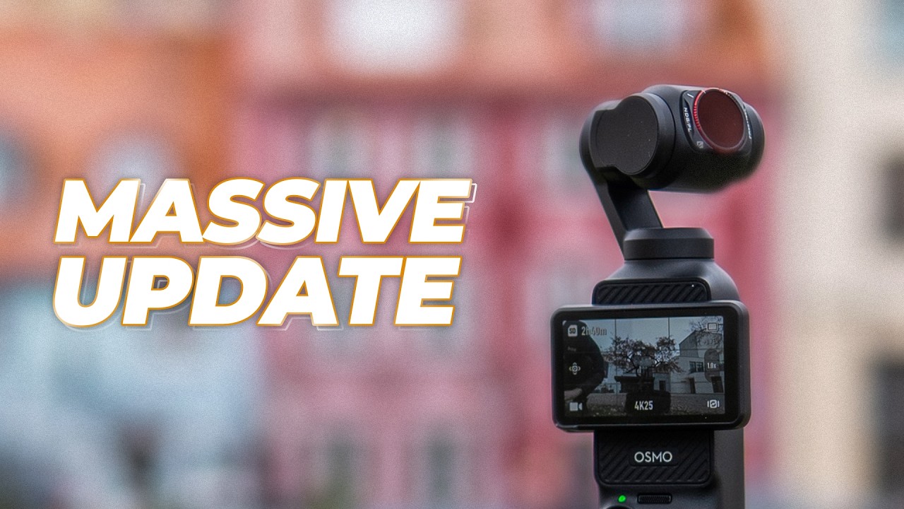 DJI Pocket 3 HUGE Update! New Features & Improvements