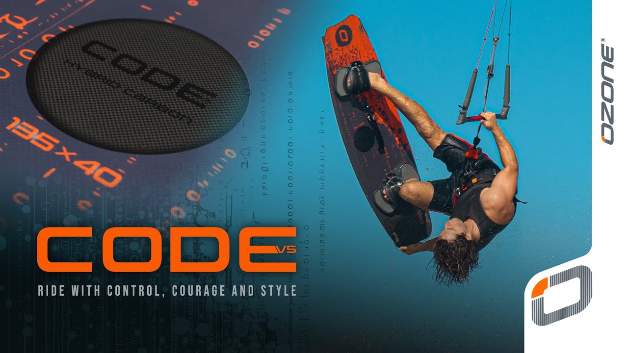 Ozone Code V5 twin-tip | Our vision of freeride perfection