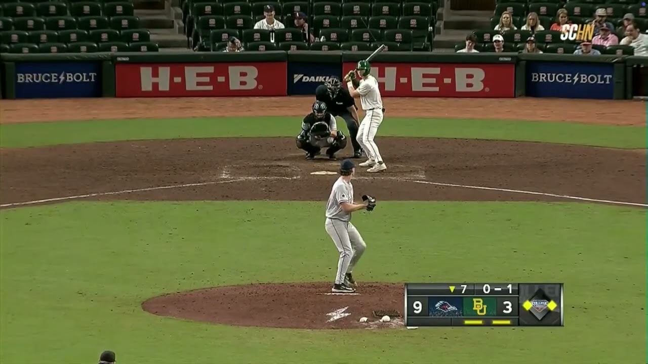 Baylor Baseball: Highlights at Bruce Bolt College Classic | vs. UTSA | March 1, 2026