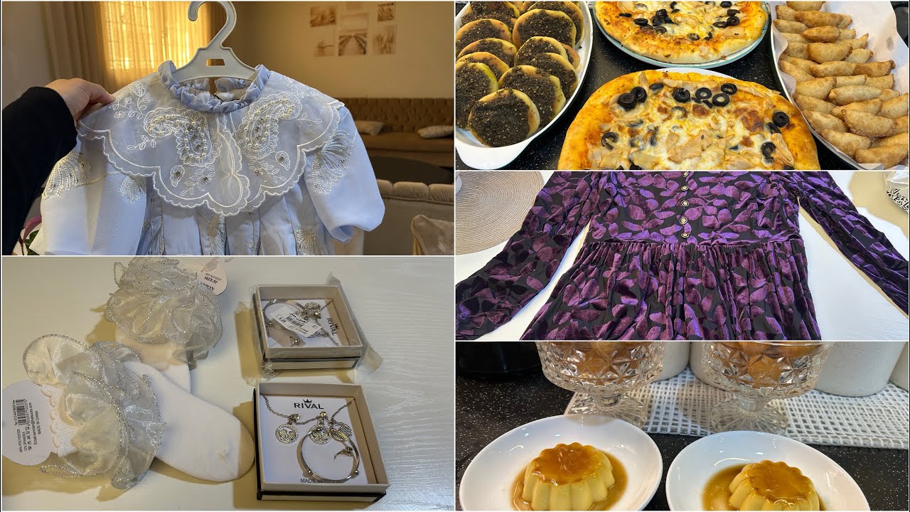 فطور يوم من ايام رمضان🌙🕌ومشتريات العيد🛍️ لبناتي❤️