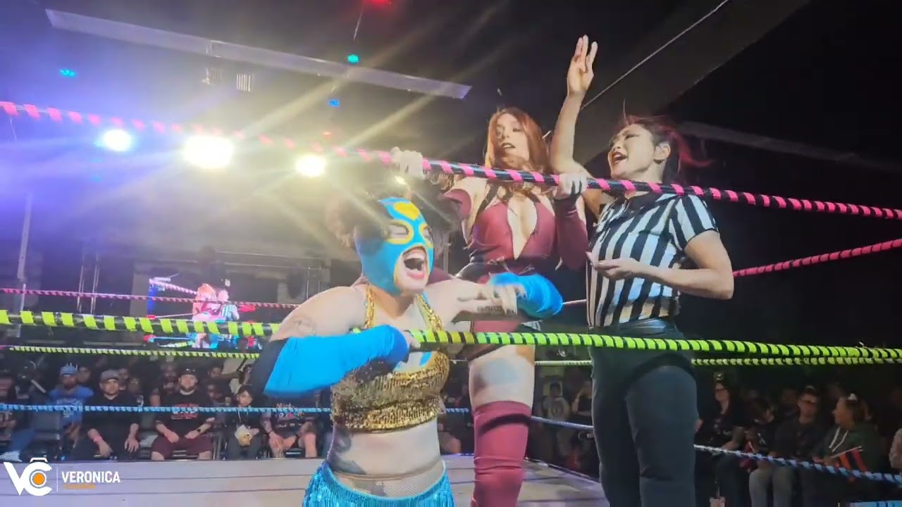 Simone Williams vs Serenacita at Santino's Wrestling.