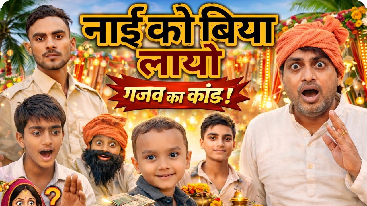 नाई को बिया लायो 😂 | Musti Mewati New Comedy Video 2026 #comedyvideo #comedyclub