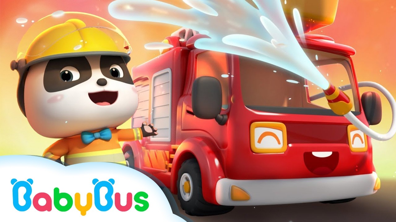 Incendiu la căsuța BabyBus🚨Ce facem în caz de incendiu? - Cântece Copii