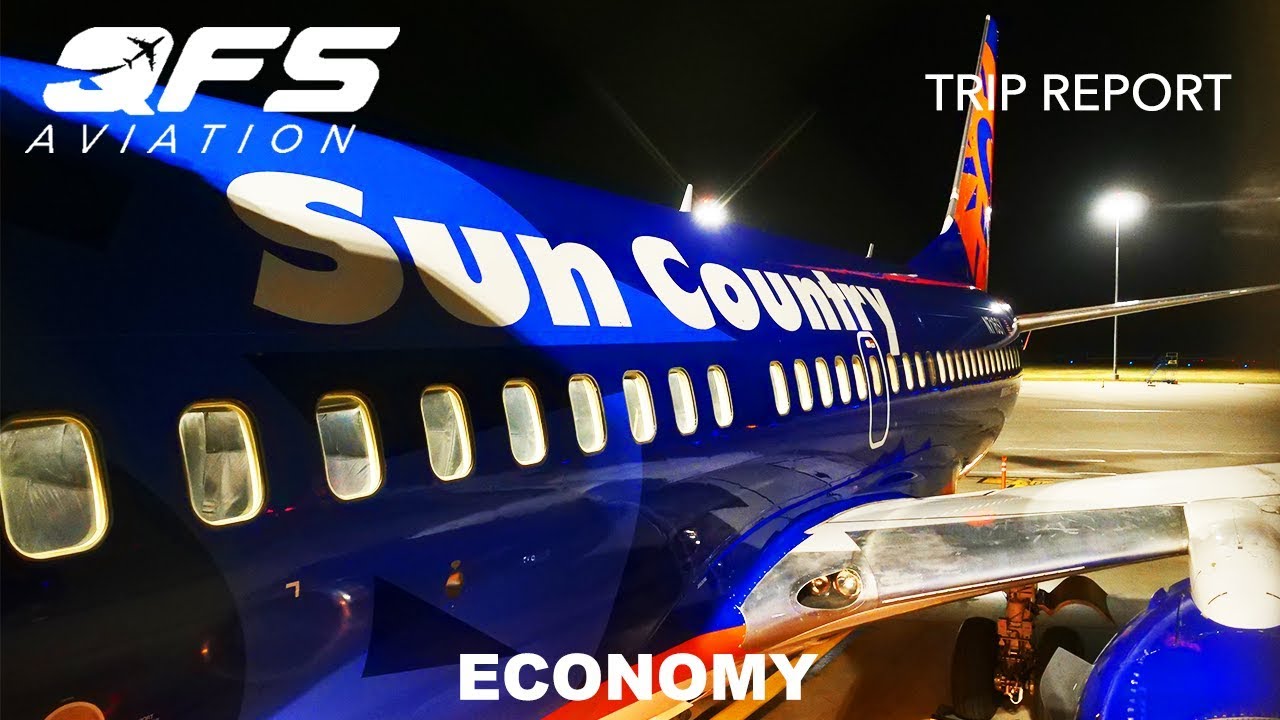 TRIP REPORT | Sun Country Airlines - 737 700 - Sacramento (SMF) to Minneapolis (MSP) | Economy