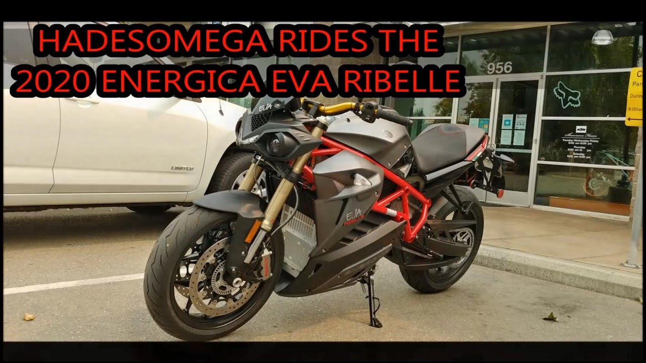 HadesOmega Rides the 2020 Energica Eva Ribelle