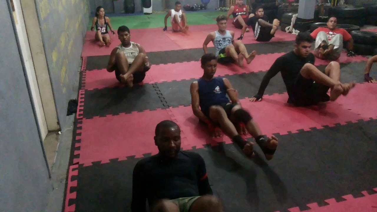 Aquecimento Muay Thai (equipe Guerra)