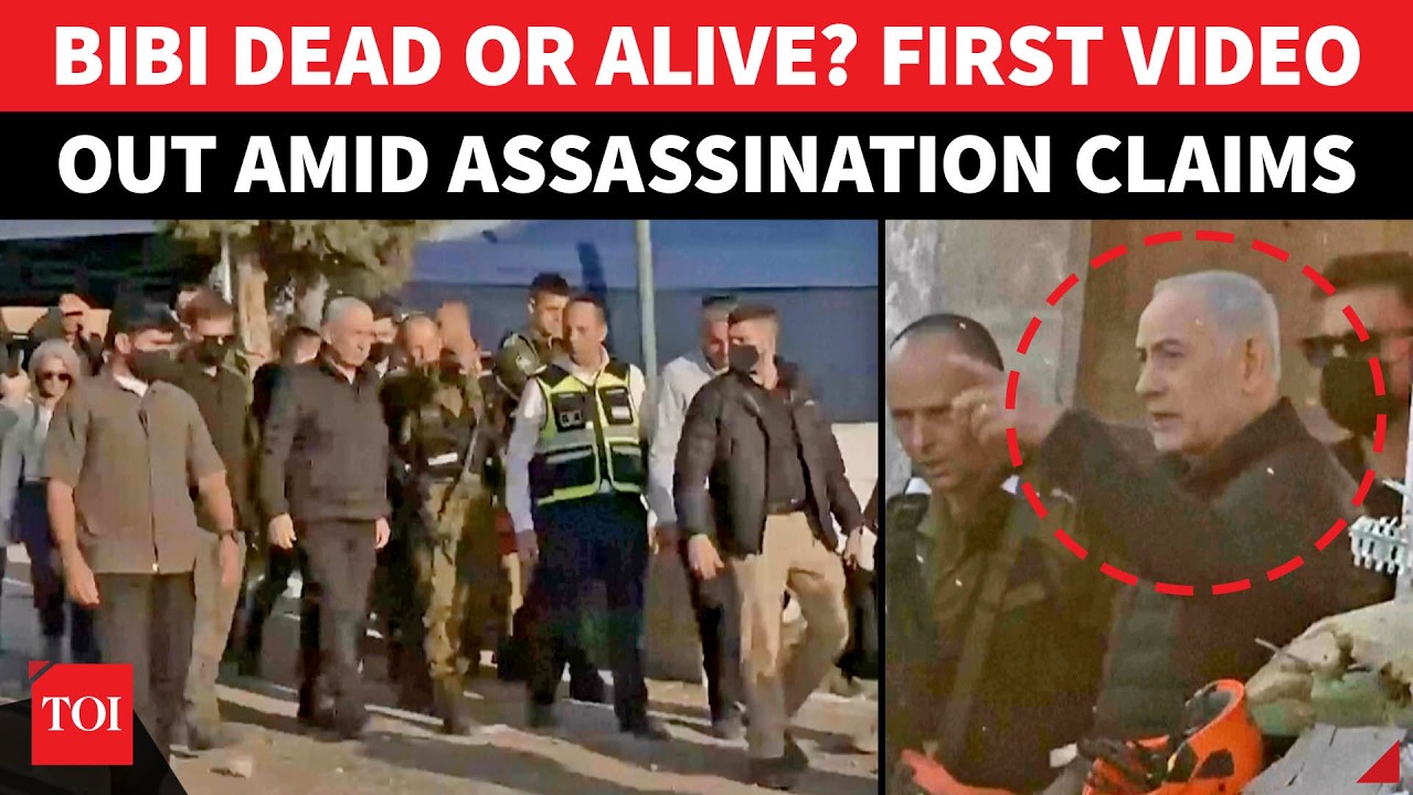 After Iran ‘BOMBS’ Israeli PM Office, New Netanyahu Video Sparks Confusion Amid Assassination Claims
