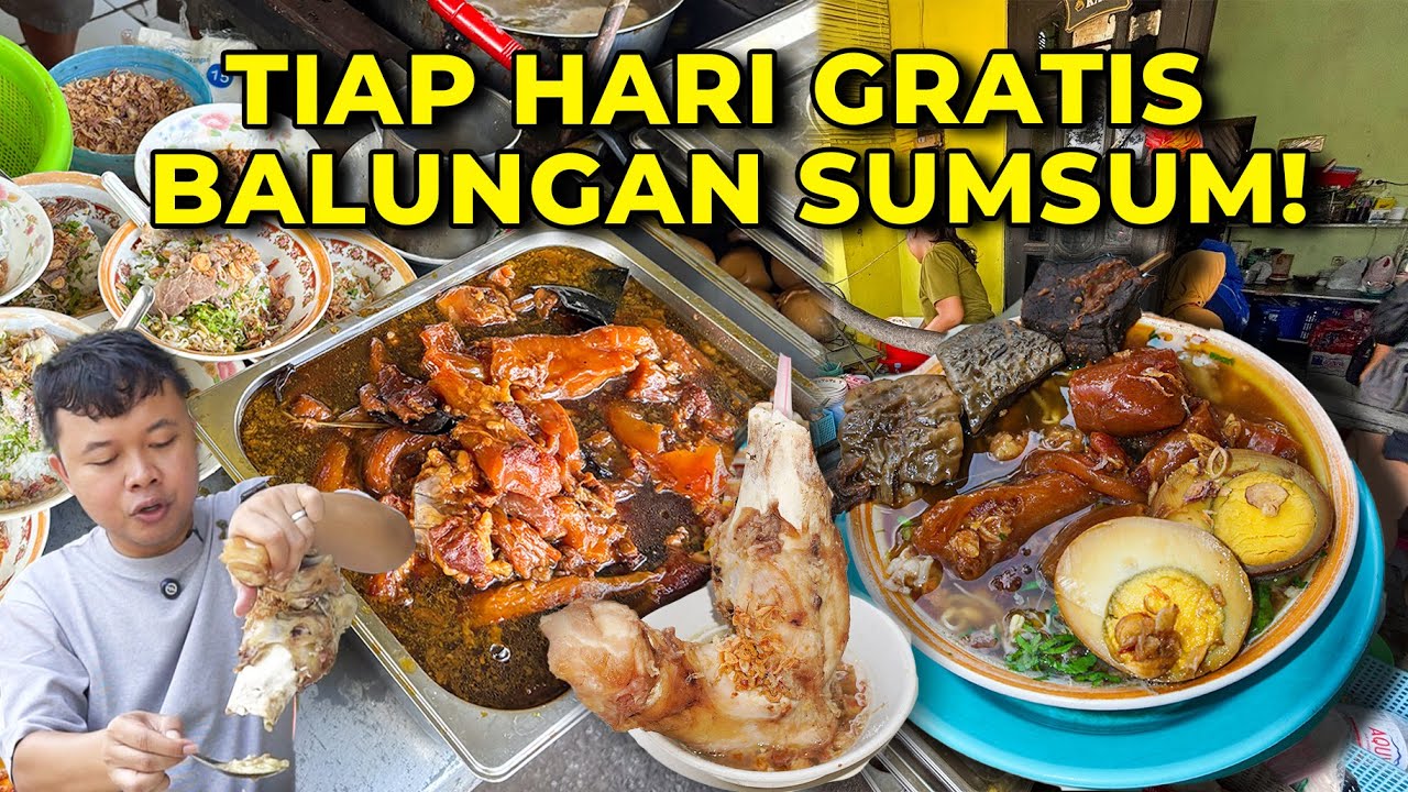Tiap Hari Gratis Balungan Sumsum! Soto Sapi Langganan Warga Semarang, Koyornya Dimasak 4 Jam!