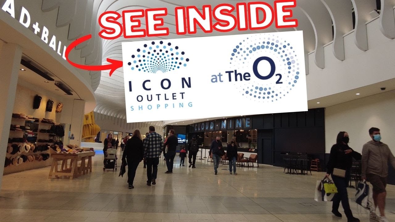 Icon Shopping Outlet 👠🛒👚at the o2 Arena London - Look Inside Tour
