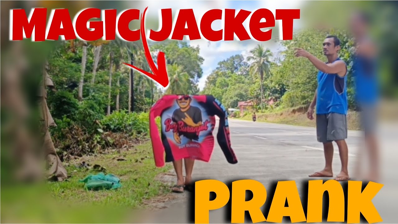 Magic jacket prank funny video🤣🤣🤣