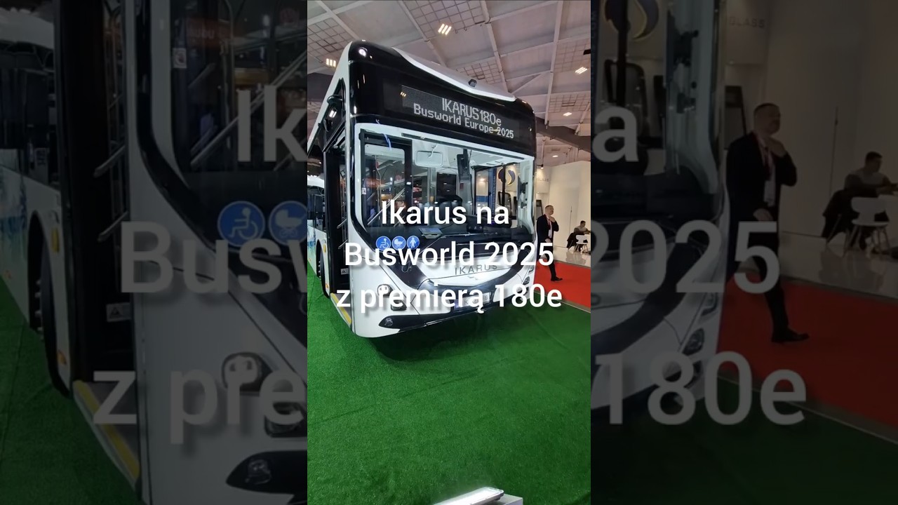 Autobusy Ikarus 180e i 80e na Busworld 2025. Więcej na  