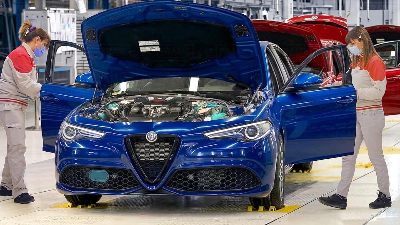Inside an Italian Factory Producing Alfa Romeo&rsquo;s Best SUVs