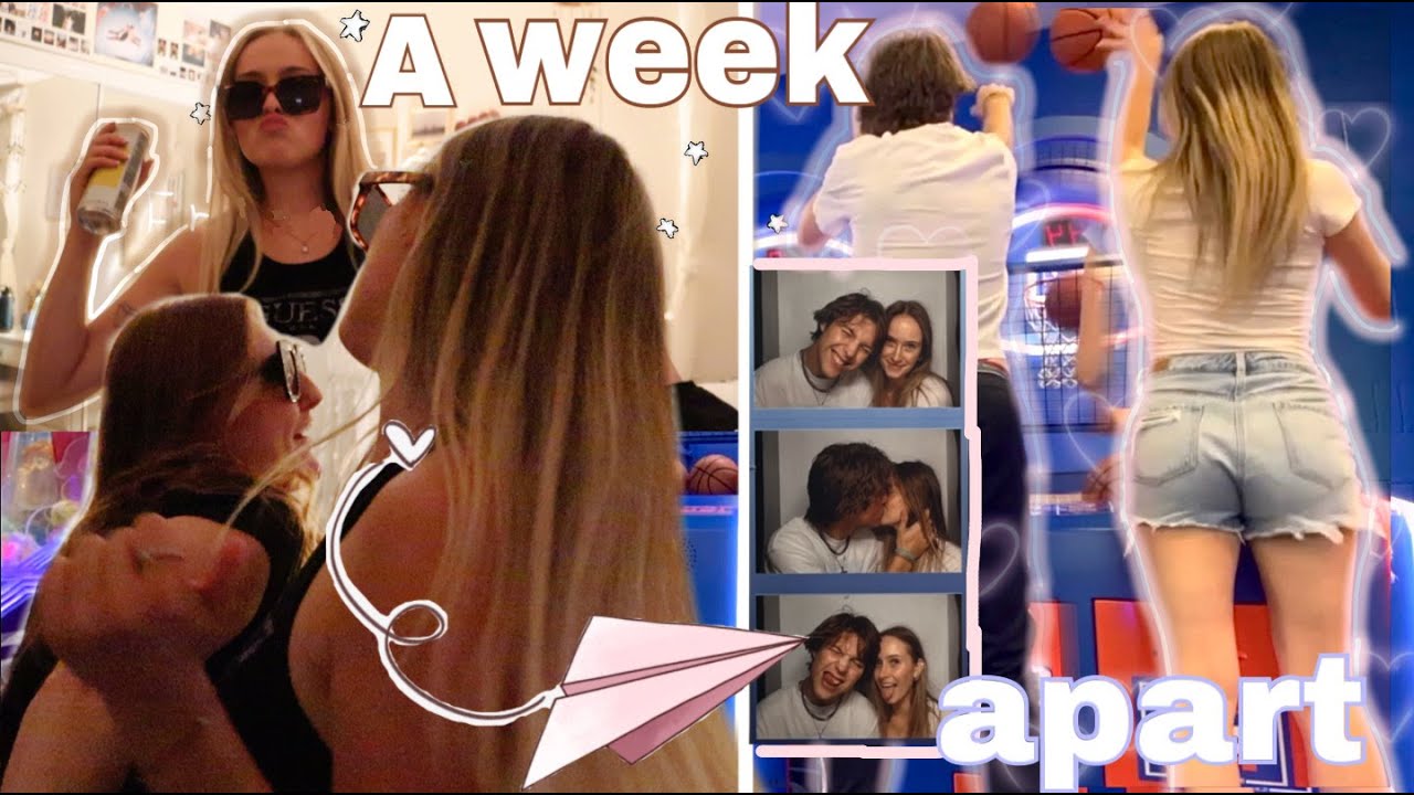 TWINS SPEND A WEEK APART IN DIFFERENT COUNTRIES | Brooke and Taylor