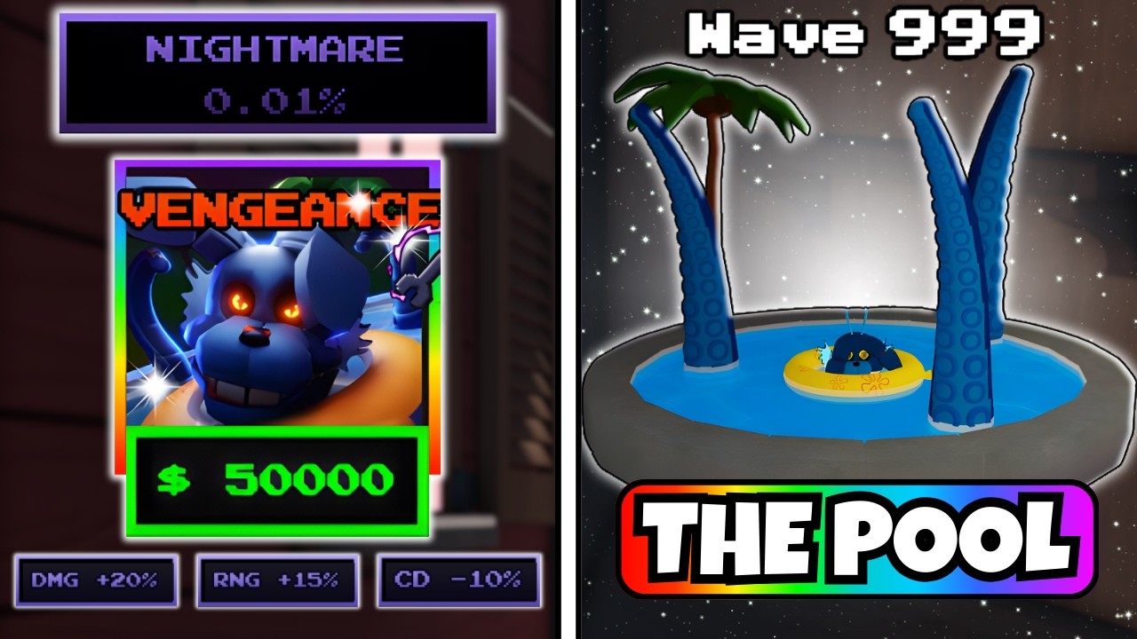 THE MOST INSANE AOE UNIT EVER... (Five Nights TD)