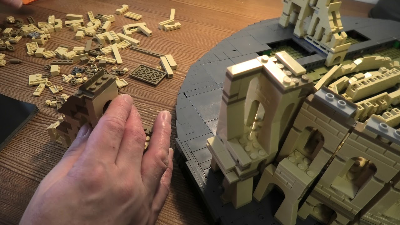 Building Lego Creator Colosseum SET 10276 PART 15 4K