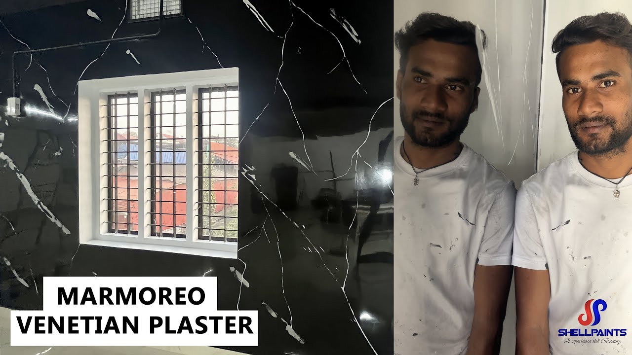 NEW MARMOREO  Venetian Plaster  Marble Finish  Marble Stucco  Marble texture || Shell Paints Kerala