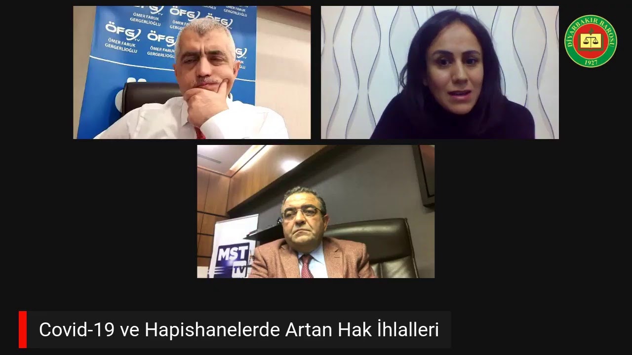 İnsan Hakları S&ouml;yleşileri -1: Covid-19 ve Hapishanelerde Artan Hak İhlalleri