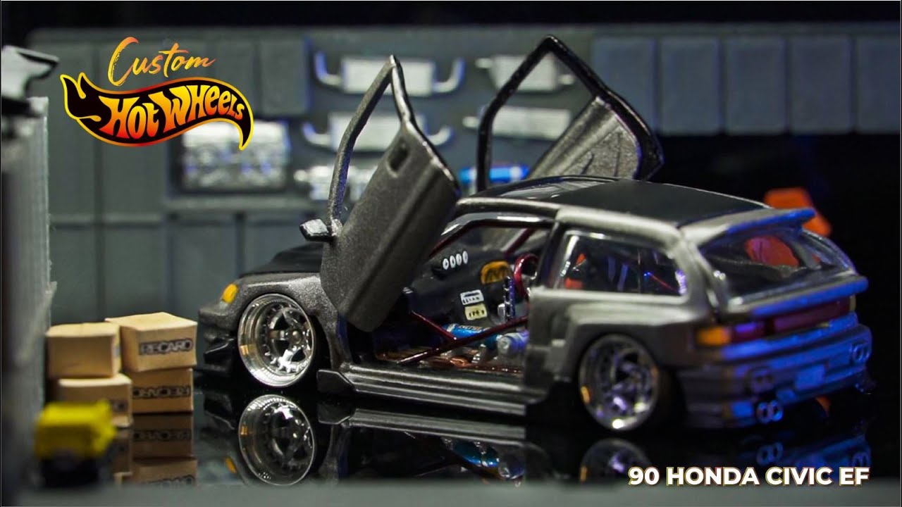 HOT WHEELS CUSTOM HONDA CIVIC EF