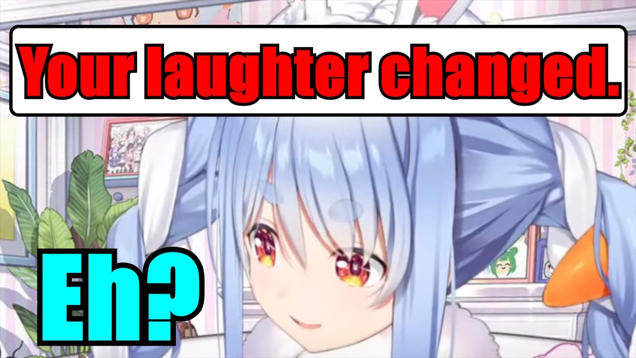 Viewers told Pekora that her laughter has changed recently【Hololive | Eng Sub】