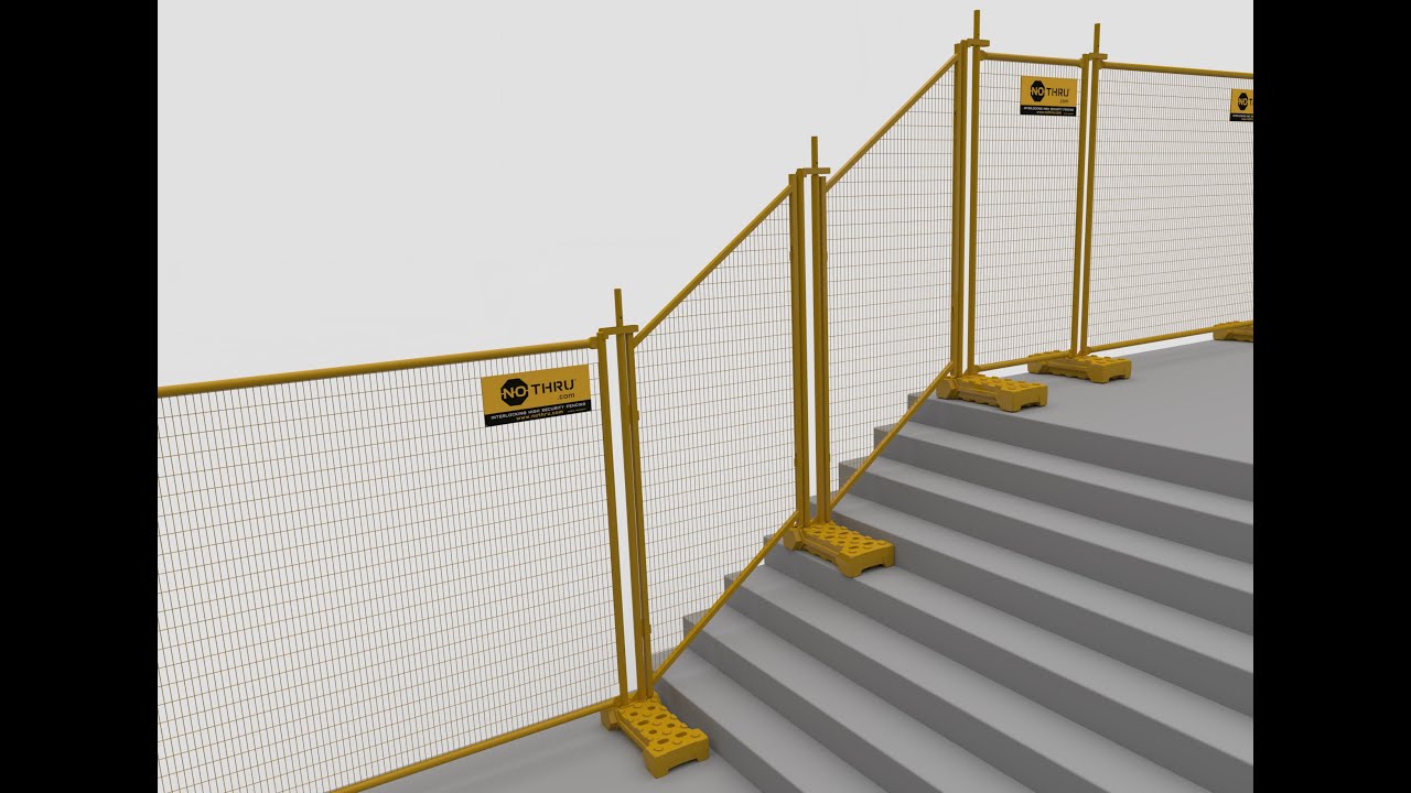 No Thru Temporary Fence - Australia By Design - Short Version