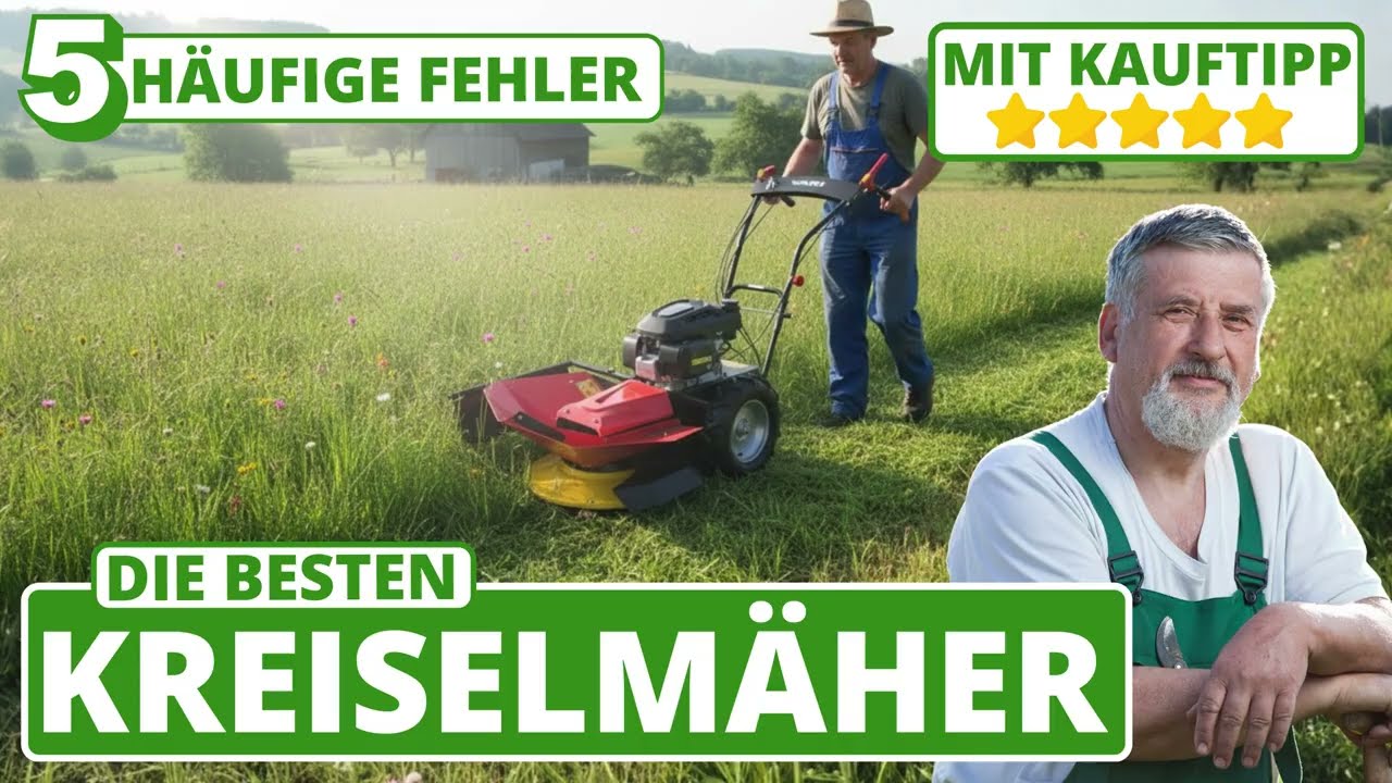 Bester Kreiselm&auml;her - 5 Fehler beim Kauf