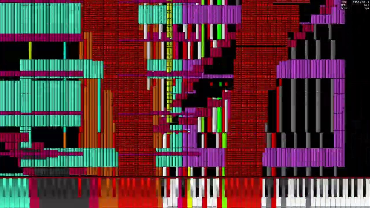 [Black MIDI] 9KX2 | 18.000.000 Notes | Legit Run (i5-1135G7)