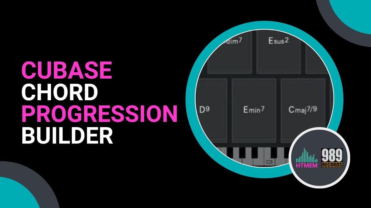 The New #chords Progression Builder in #cubase | HTMEM Academy