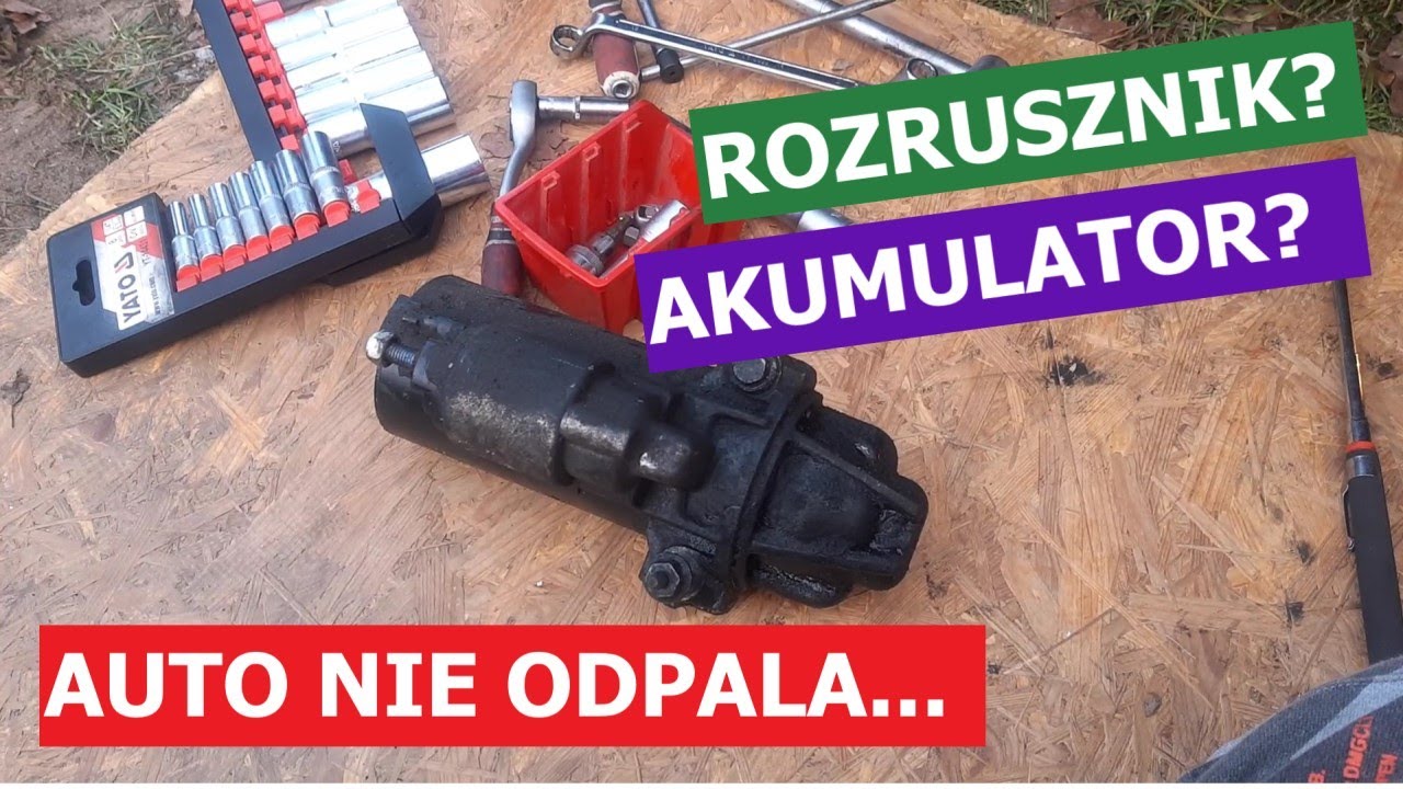 Rozrusznik #1 Silnik nie odpala. Rozrusznik nie kręci. Rozrusznik? Akumulator? Peugeot Boxer 2.2 D