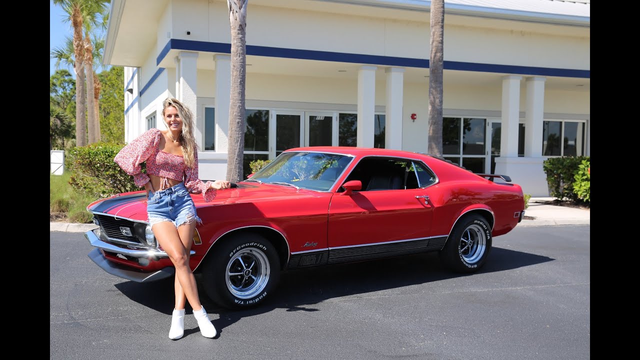 1970 Mustang Mach 1 www.musclecarsfprsaleinc.com 239-405-1970 Tom $56000.00