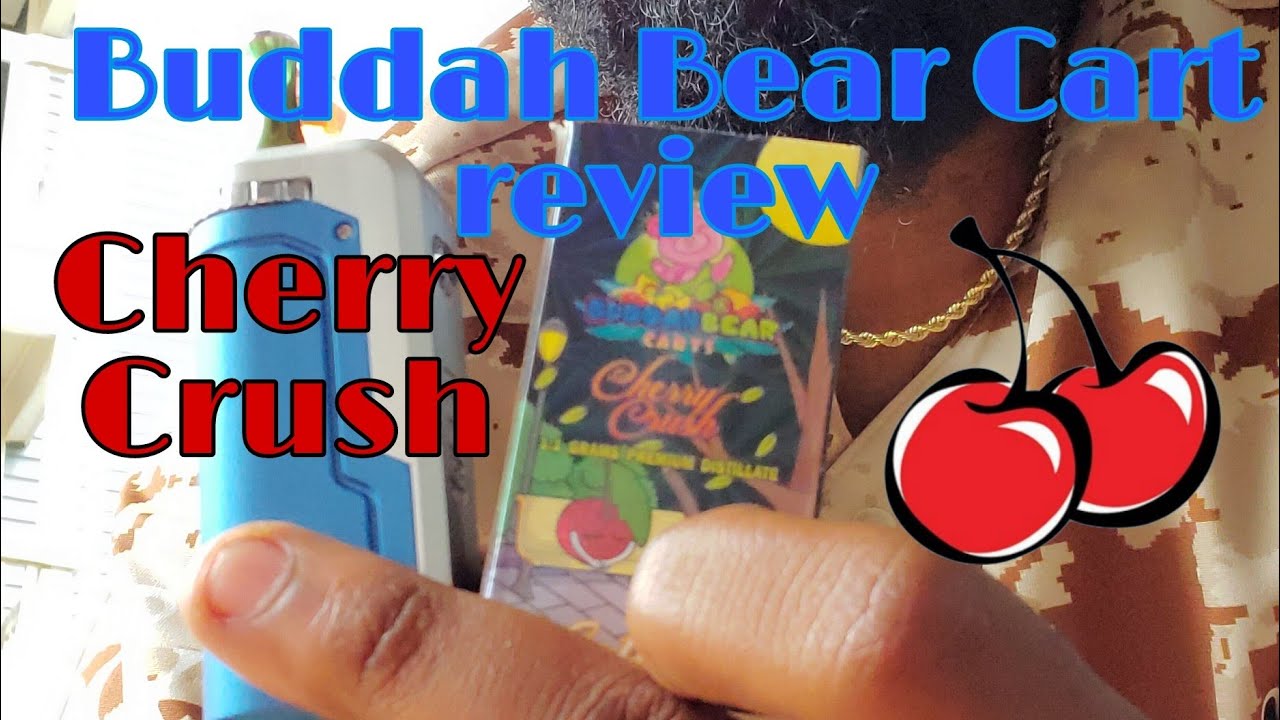 Buddah Bear Cart Review Cherry Crush