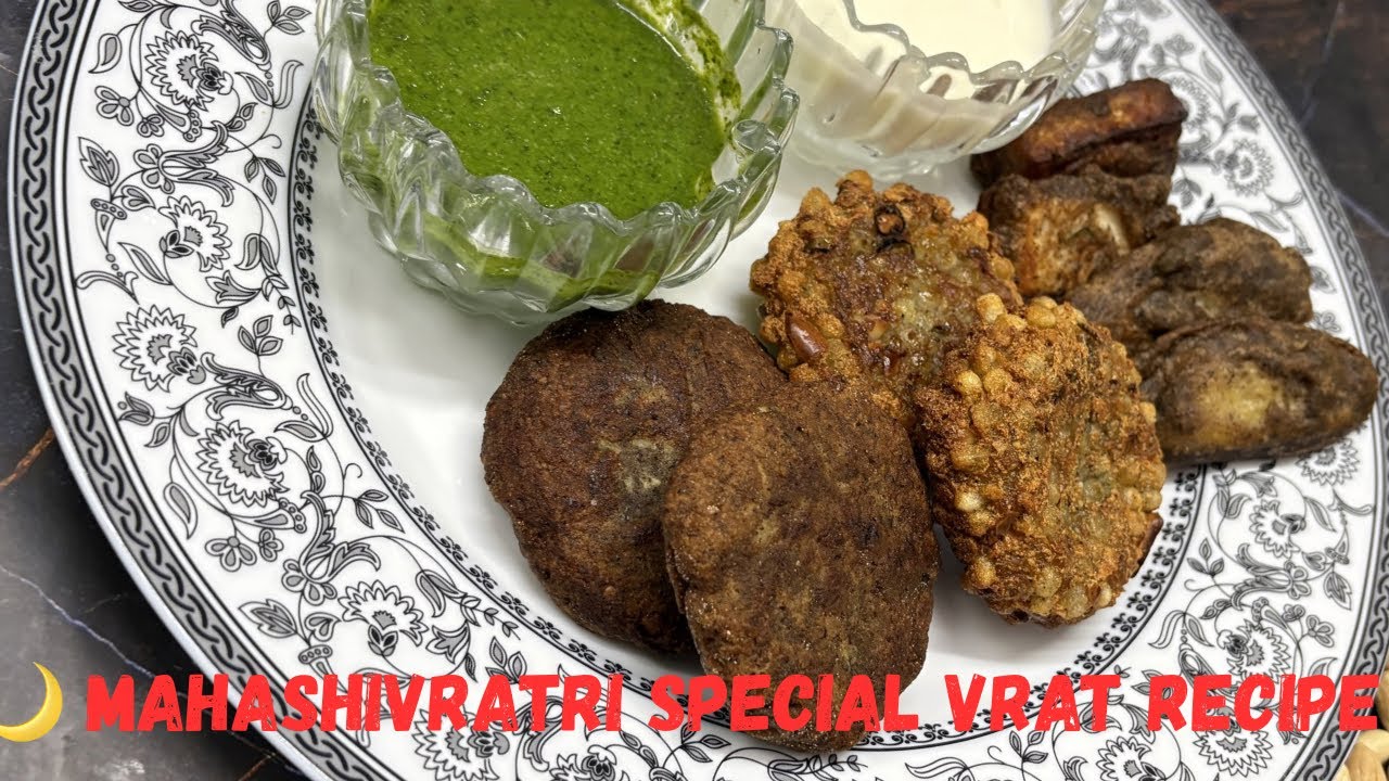 🌙 Mahashivratri Special Vrat Recipe | Fasting Special Satvik Dish