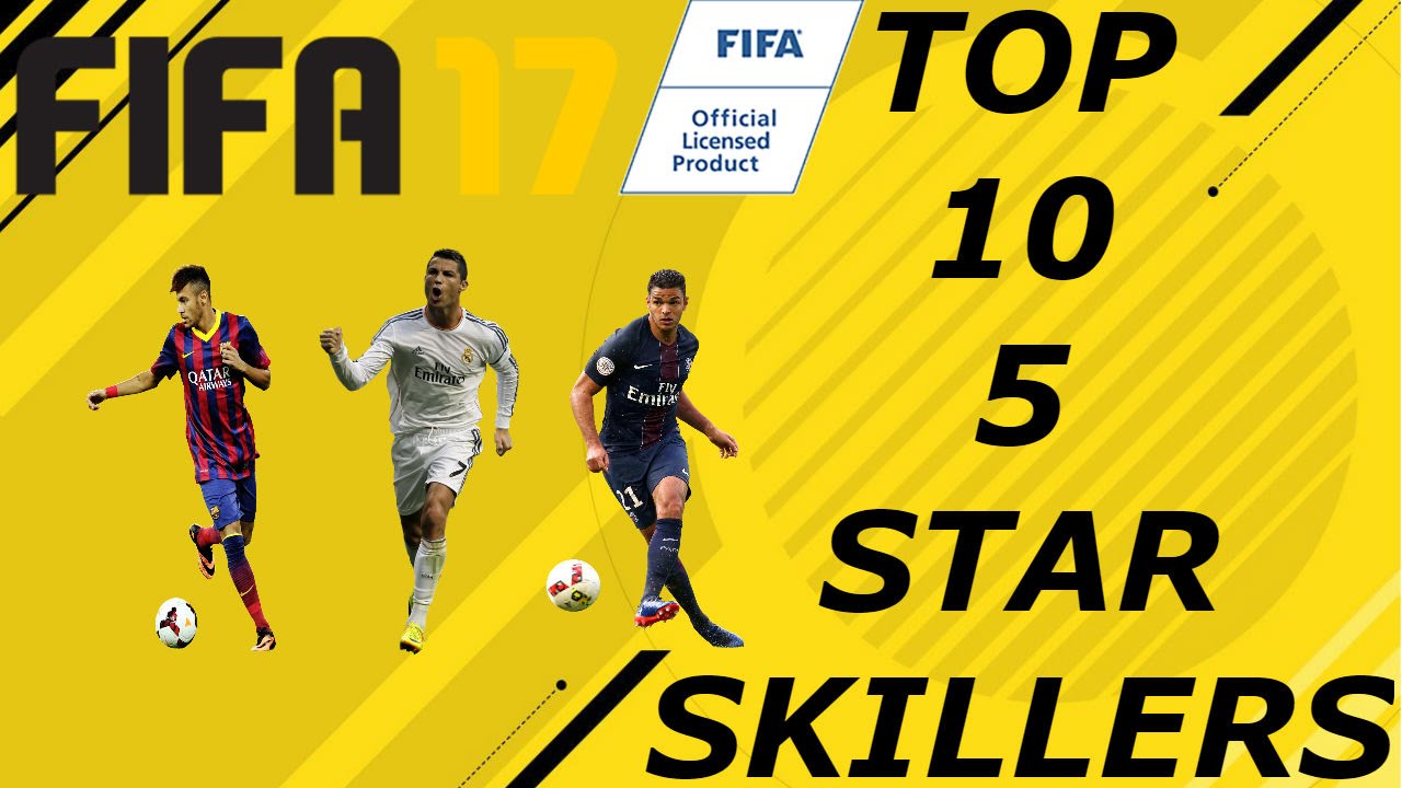 TOP 10 FIFA 17 5# SKILLERS