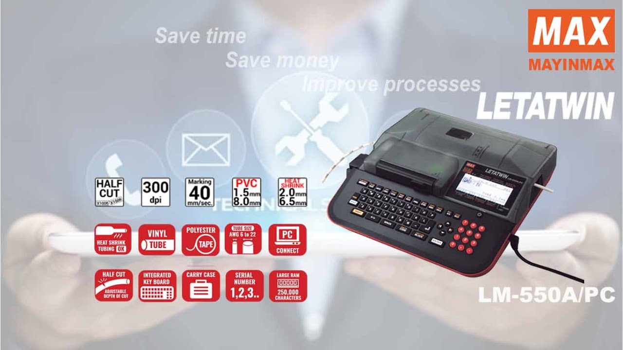 M&aacute;y in đầu cốt LM-550A/PC MAX Japan