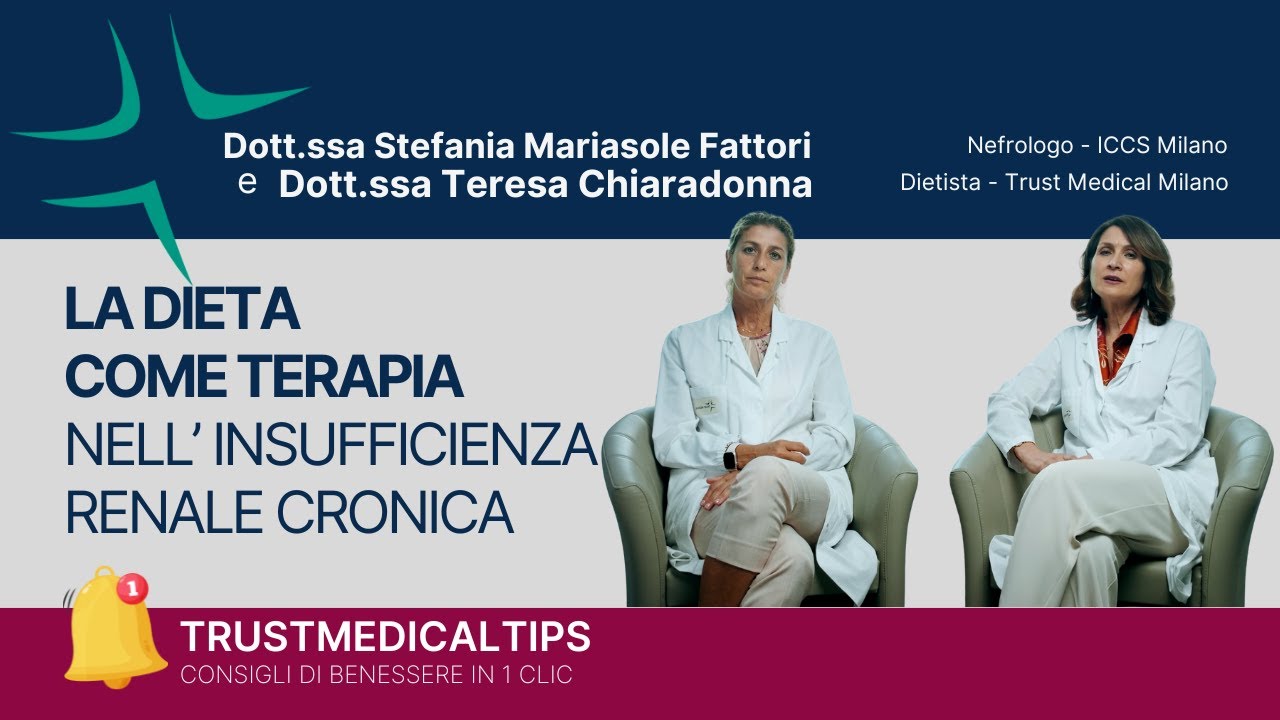 La dieta come terapia nell&rsquo;insufficienza renale cronica